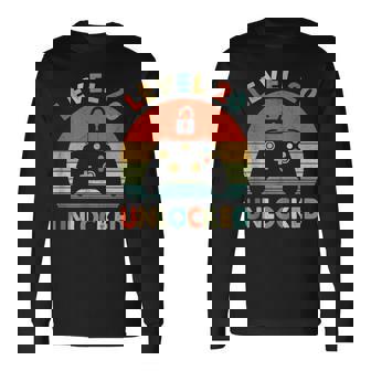 レベル 20 アンロック レトロ ヴィンテージ 面白い 20歳の誕生日 ゲーマー 長袖Tシャツ - Kawaiitshirt