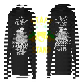 レモネードスタンド スタッフ レモネードスタンド Ceo レモネードメーカー 長袖Tシャツ - Kawaiitshirt