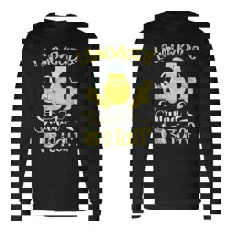 レモンジュース レモネードスタンド スタッフ レモン好き レモネードスタンド 長袖Tシャツ - Kawaiitshirt