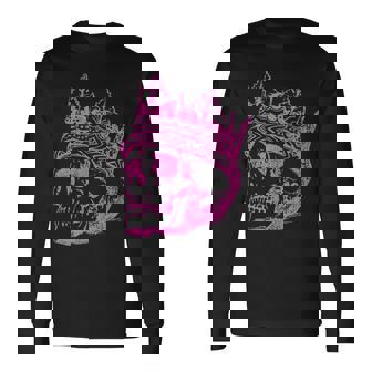 ロイヤル スカル 長袖Tシャツ - Kawaiitshirt