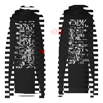 ロカビリー ヴィンテージ 50年代 Music Doo Wop レトロ ロックンロール 長袖Tシャツ - Kawaiitshirt