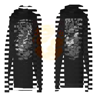 ロシアンベア ジム ストロングベア 動物 ロシア 国立動物 長袖Tシャツ - Kawaiitshirt