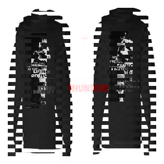 ロッキー・ユー・ゴナ・ゴナ・イーツライトニング 長袖Tシャツ - Kawaiitshirt