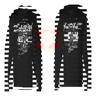 ロックンロール ソックス ホップ ダンス レトロ 1950年代 パーティー ヴィンテージ レトロ 長袖Tシャツ - Kawaiitshirt