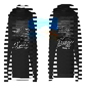 ロフォーテン諸島 ノルウェー お土産ハムノイ 長袖Tシャツ - Kawaiitshirt