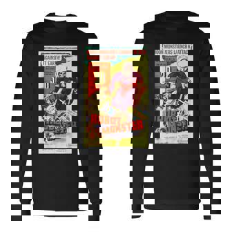 ロボットモンスター ハロウィン ホラーfエイプ 宇宙 長袖Tシャツ - Kawaiitshirt