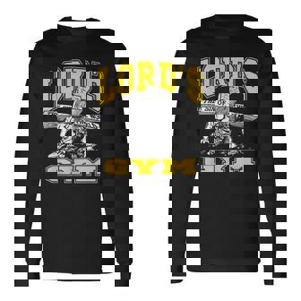 ローズジム-ロードズ・ザ・シン・オブ・ワールド・ジーザス 長袖Tシャツ - Kawaiitshirt