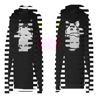 ヴァカスカワイイ牛 レガーロ 長袖Tシャツ - Kawaiitshirt