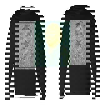 ヴァンゴッホ自画像＃4芸術家のための芸術 長袖Tシャツ - Kawaiitshirt