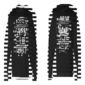 ヴィンテージ 1955 男性用 レトロ 面白い 1955 誕生日 長袖Tシャツ - Kawaiitshirt
