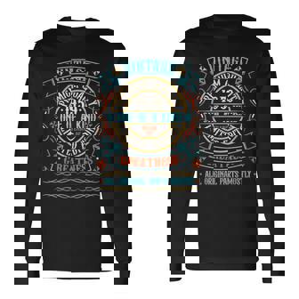 ヴィンテージ 1959 男性用 レトロ 面白い 1959 誕生日 長袖Tシャツ - Kawaiitshirt