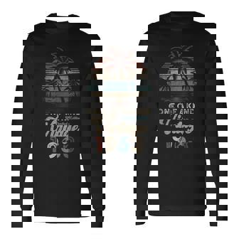 ヴィンテージ 1963 パームツリー サンセット 62歳 誕生日 レトロ 長袖Tシャツ - Kawaiitshirt