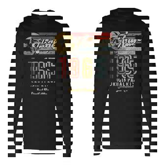 ヴィンテージ 1965 オリジナルパーツ パームス 60歳の誕生日 長袖Tシャツ - Kawaiitshirt