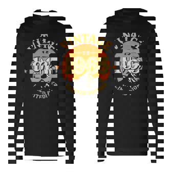 ヴィンテージ 1965年生まれ限定版 男女 誕生日 長袖Tシャツ - Kawaiitshirt