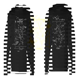 ヴィンテージ 1967 百合花 蝶 56歳 56歳の誕生日 長袖Tシャツ - Kawaiitshirt