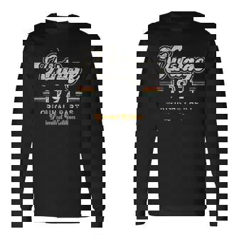 ヴィンテージ 1971 オリジナル・パーツ 限定版 54歳の誕生日 長袖Tシャツ - Kawaiitshirt