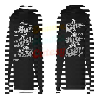 ヴィンテージ とても控えめで、とてもマインドフルで、とてもキュートでレトロな控えめなピンク。 長袖Tシャツ - Kawaiitshirt