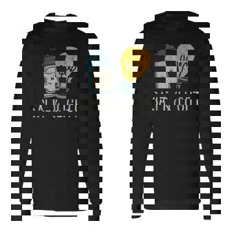 ヴィンテージ キュート ソルトライト 聖書 詩 マタイ 誇り高きクリスチャン 長袖Tシャツ - Kawaiitshirt