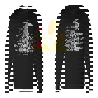 ヴィンテージ コッカー スパニエル ママ 犬 飼い主 母の日 長袖Tシャツ - Kawaiitshirt