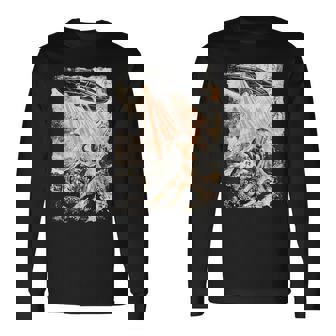 ヴィンテージ タコ Ufo Uap エイリアン タコ タコ 長袖Tシャツ - Kawaiitshirt