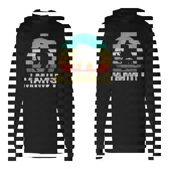 ヴィンテージ マムート サンセット レトロ 長袖Tシャツ - Kawaiitshirt