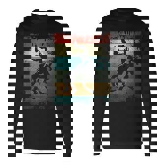 ヴィンテージ レスリング スープレックス ムーブ レスラー 長袖Tシャツ - Kawaiitshirt