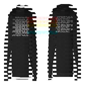 ヴィンテージ レトロ アンダーワールド 長袖Tシャツ - Kawaiitshirt