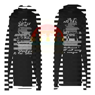 ヴィンテージ レトロ クレイジー キャット & プラント レディ サボテン 多肉植物 ママ 長袖Tシャツ - Kawaiitshirt