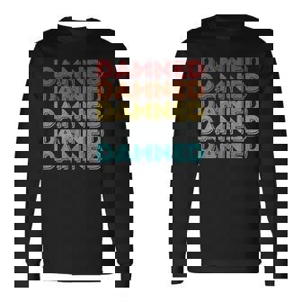 ヴィンテージ レトロ ダムド 長袖Tシャツ - Kawaiitshirt