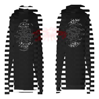 ヴィンテージ ロブスター メインバイブ シーフード 煮沸 メインロブスター 長袖Tシャツ - Kawaiitshirt