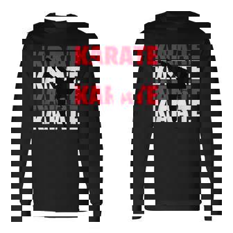 ヴィンテージ 空手 日本の格闘技 空手 スポーツ トレーニング 長袖Tシャツ - Kawaiitshirt