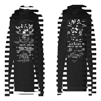 ヴィンテージ 還暦 男性 60歳 ギフト 還暦 長袖Tシャツ - Kawaiitshirt