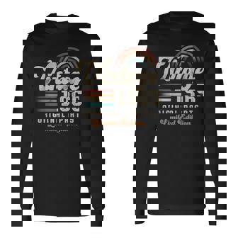 ヴィンテージ1965年、誕生年60年 レトロ 長袖Tシャツ - Kawaiitshirt