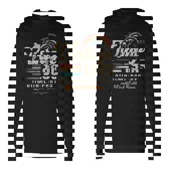 ヴィンテージ1985年、誕生年40年 レトロ 長袖Tシャツ - Kawaiitshirt