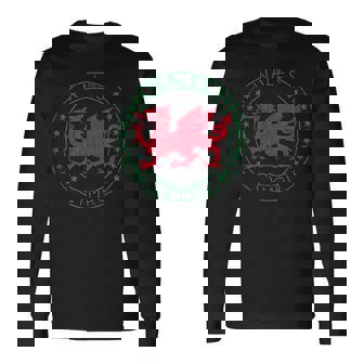 ヴィンテージウェールズラグビー ウェールズラグビー 長袖Tシャツ - Kawaiitshirt