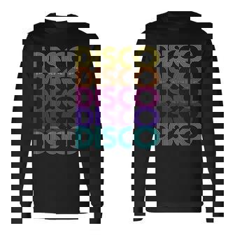 ヴィンテージスタイル ダンシング レトロ ディスコ 長袖Tシャツ - Kawaiitshirt