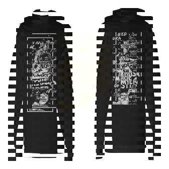 ヴィンテージハロウィンモンスタースラッシャーホラー映画ホラーショー 長袖Tシャツ - Kawaiitshirt