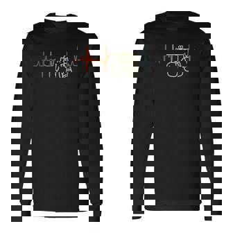 ヴィンテージボクシング ハートビート ボクサー コンバットスポーツ 長袖Tシャツ - Kawaiitshirt