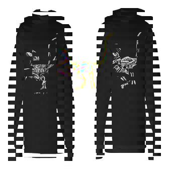 ヴェロキラプトル 肉食恐竜 恐竜 ディノサワ 長袖Tシャツ - Kawaiitshirt