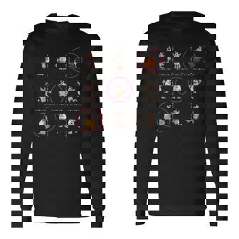 三目並べブーバ 長袖Tシャツ - Kawaiitshirt