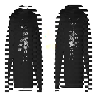 三連フェザー 長袖Tシャツ - Kawaiitshirt