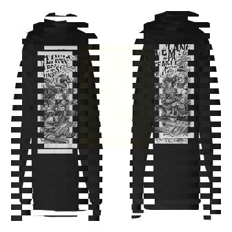 不思議の国のアリス いかれ帽子屋 マッドハッター A Flaming Tea-Party Of Tunes 長袖Tシャツ - Kawaiitshirt