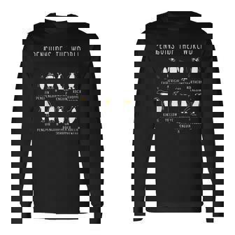 世界のペンギン8選おかしな南極ペンギン 長袖Tシャツ - Kawaiitshirt