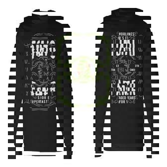 世界最高のトマト農家、面白いトマトガーデニング 長袖Tシャツ - Kawaiitshirt