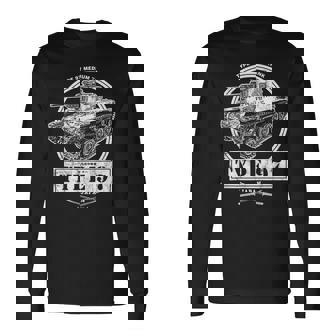 九七式中戦車 長袖Tシャツ - Kawaiitshirt