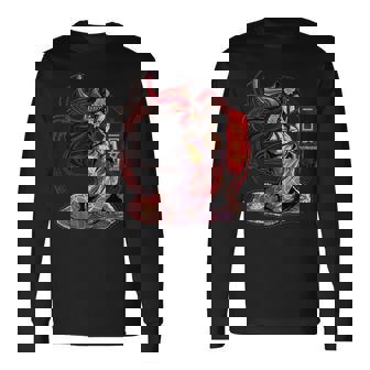 二口恩納怪獣妖怪 古代日本神話 神々 長袖Tシャツ - Kawaiitshirt