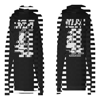 交響曲 作曲家 モーツァルト 41 交響曲 長袖Tシャツ - Kawaiitshirt