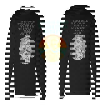 人生にはお金以上のものがあります 哲学者古代 長袖Tシャツ - Kawaiitshirt