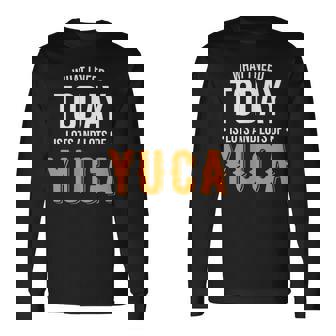 今日はたくさんのユカが必要だ-面白いユカ 長袖Tシャツ - Kawaiitshirt