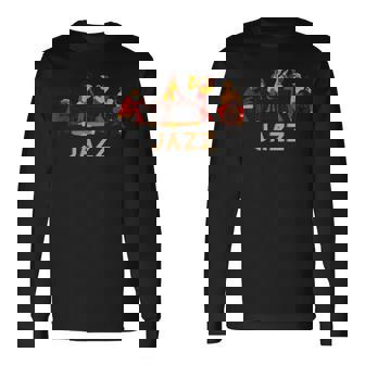 伝説のジャズアーティスト歌手 I Love Jazz 長袖Tシャツ - Kawaiitshirt